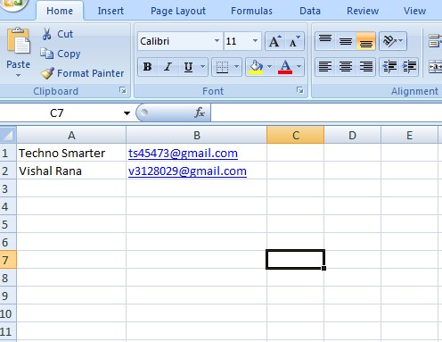  CSV into Database